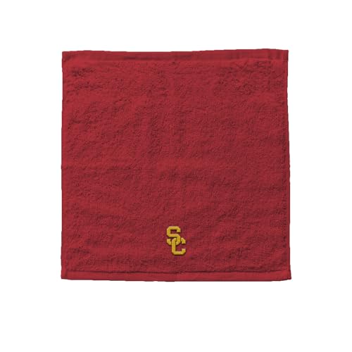 Northwest USC Trojans NCAA Team Logo Wash Cloth 4 Pack 12 x 12 Inches
