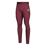 adidas AlphaSkin Long Tight Mens Training XL Collegiate Burgundy