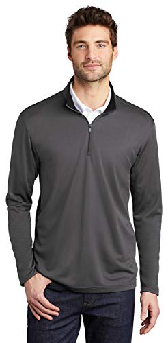 Port Authority Men's Silk-Touch Performance Quarter-Zip Pullover