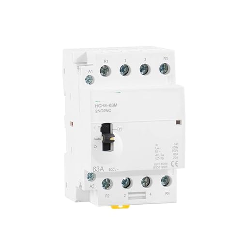 Contacteur modulaire 4P 63A avec commande manuelle pour piloter vos circuits de chauffage