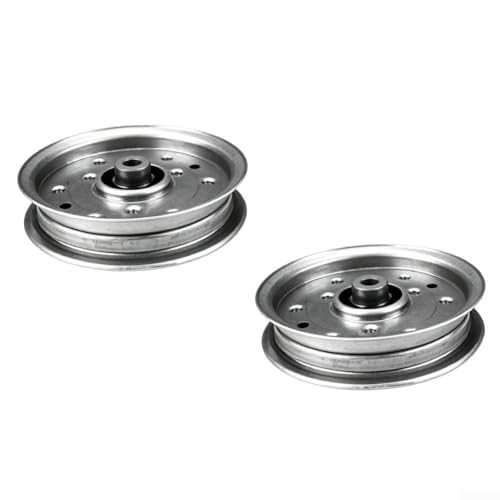 Poleas tensoras planas evitan que la correa salte en cortacésped Cadet 756-04129 2