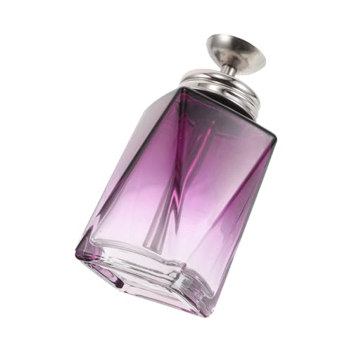 Flacon dissolvant de 150ml en verre distributeur pourpre portable