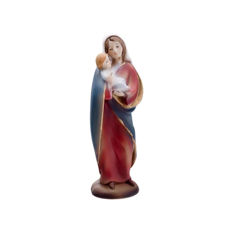 Figurine Vierge avec Enfant idée cadeau baptême communion communion