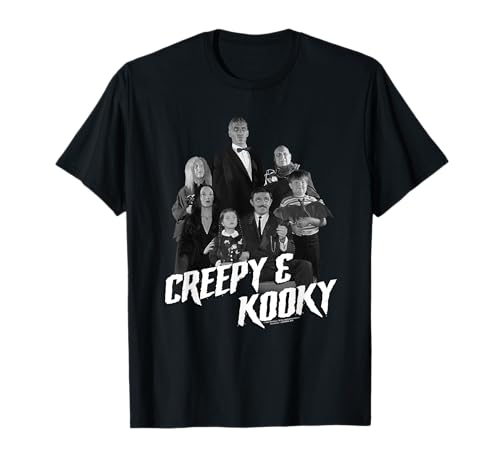The Addams Family Creepy and Kooky T-Shirt