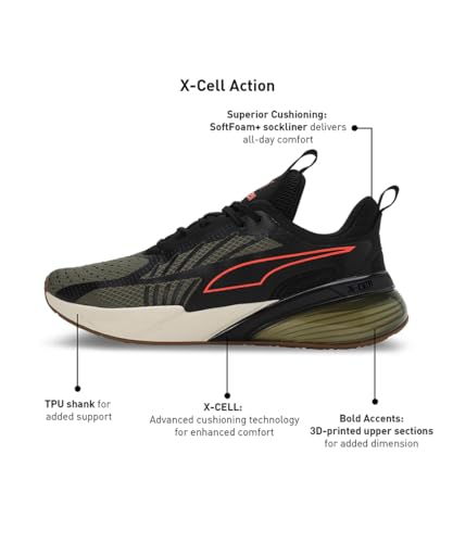 Image of Puma Unisex Adult XCell Action Running Shoe