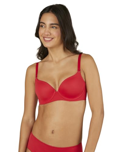 Image of Triumph International Women's Cotton Wire Free Modern Full-Coverage Bra (20I319)