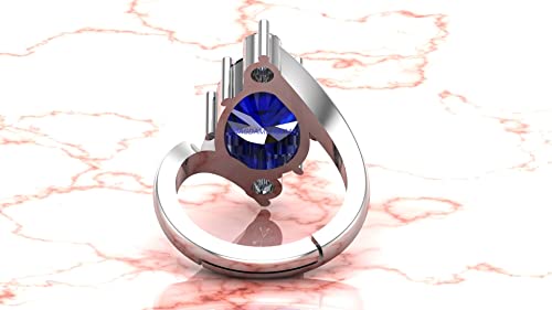Bague saphir bleu de Ceylan le bijou idéal pour vos grands événements