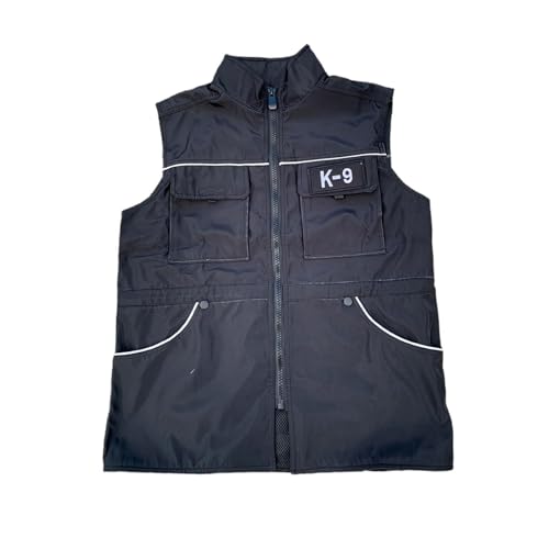 Gilet d'entraînement pour chien avec cordon de serrage réglable à la taille veste maître