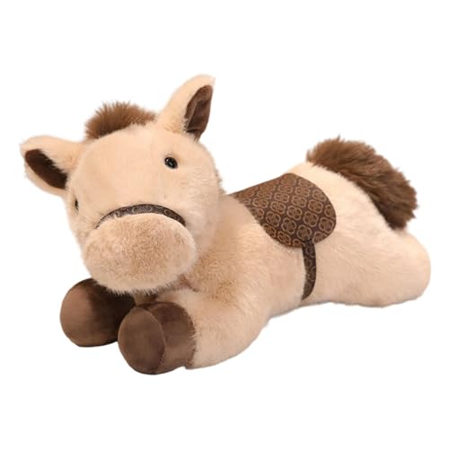 Stuffed Horse Plush Toy - 11.8 Inch Adorable Soft Collectible Doll, Small Horse Stuffed Animal | For Adults, Collectors, Girls, 
