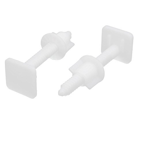Aexit 28mmx28mmx78mm Toilet Seat Fixing Screw Hinge Bolts Nuts Repair Tool 2 Sets (c04639a6202e9f17ffd2854459ba86d9)