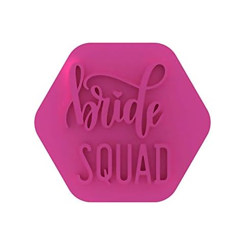 LissieLou Bride Squad Cookie Stamp for Parties Cover