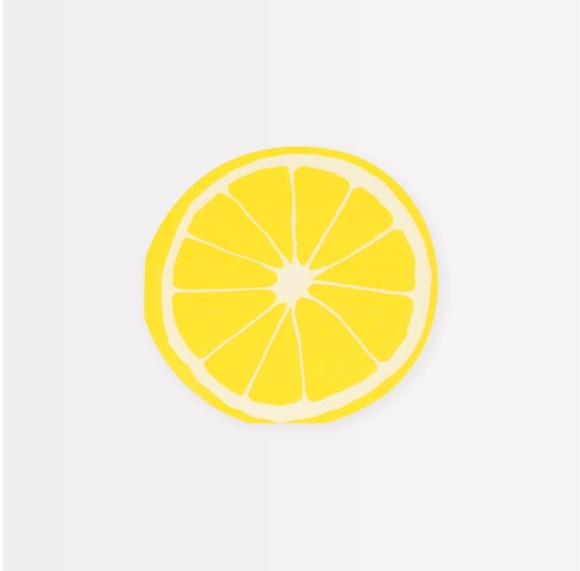 Meri Meri - Lemon Napkins - Limon Peçeteler (x16)