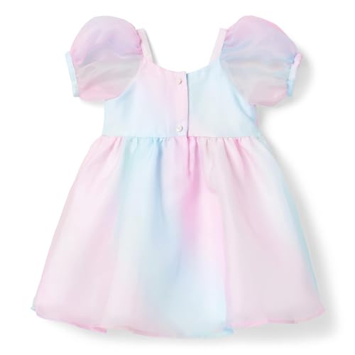 Janie and Jack Girl's Little Mermaid Organza Puff Sleeve Dress (Toddler/Little Kids/Big Kids)2