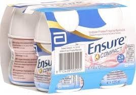 Ensure Compact Strawberry - 4 x 125ml
