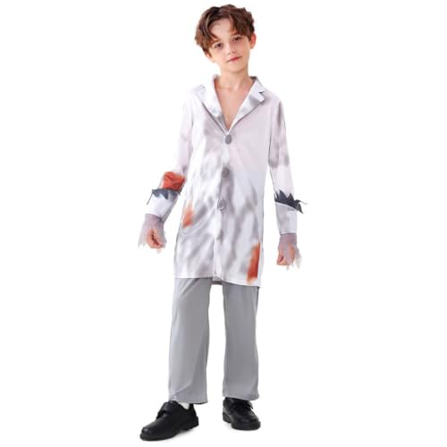Ropa espeluznante infantil y disfraz de vampiro para niña en carnaval o Halloween 5