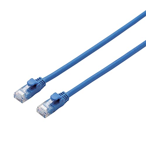 エレコム LANケーブル CAT6A 5m 爪折れ防止コネクタ cat6a準拠 ブルー LD-GPAY/BU5