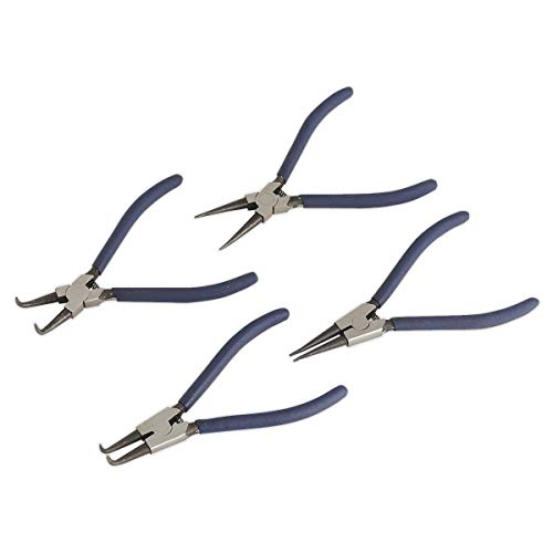 Ak8440 - Set Di 4 Pinze Per Anelli Elastici