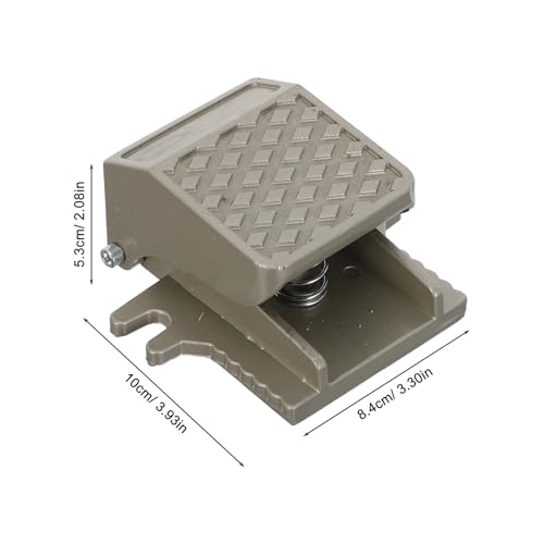 Vanne d’air actionnée pied en métal robuste pour une commande pneumatique de haute précision