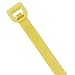 Cable Tie, Standard, 3.9 in, Yellow, PK100