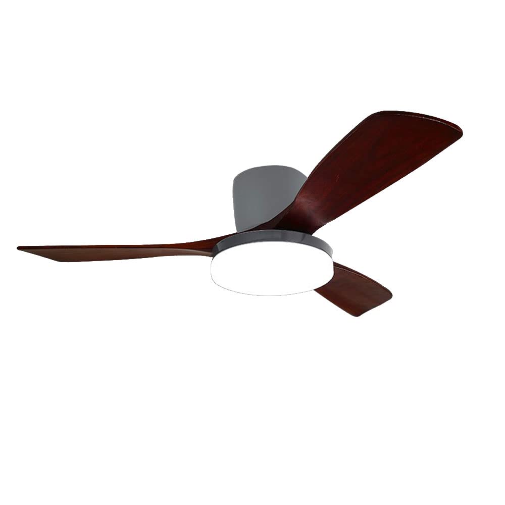 Ventilateur de plafond muet 36 pouces avec lumière LED 48W dimmable et moteur 35W discret