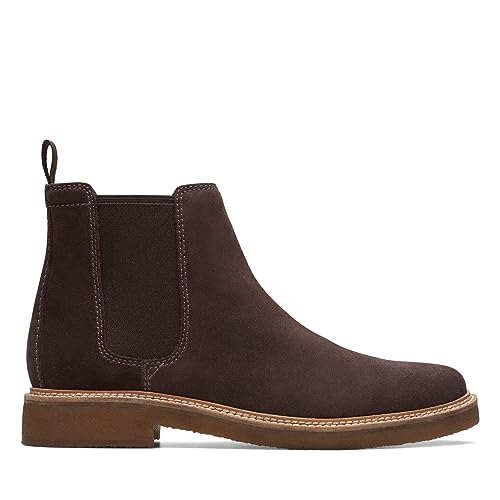 Clarks Clarks Men's Clarkdale Easy Dark Brown Suede 7 Medium