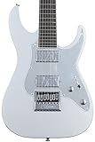 ESP LKSM7ETMS Solid-Body Electric Guitar, Metallic Silver
