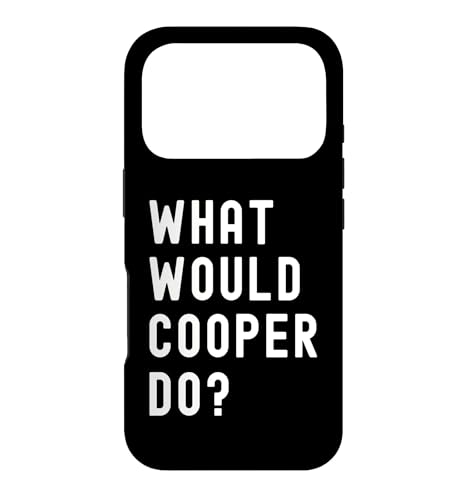 Cooper �Ȃ�ǂ����邾�낤��? �X�}�z�P�[�X iPhone 17 Pro �p