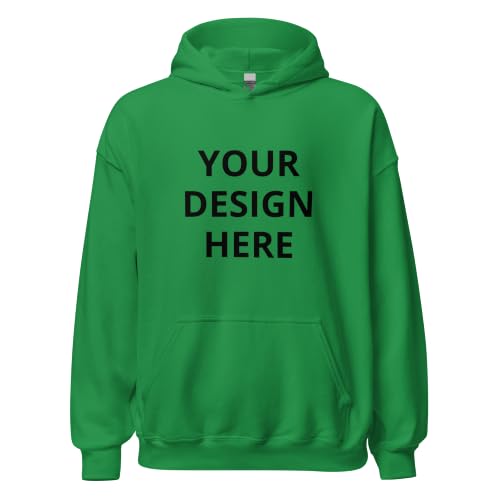 Image of Maydear Custom Hoodie Unisex Pullover Sweatshirt | Personalized with Photo, Logo or Text, For Men & Women