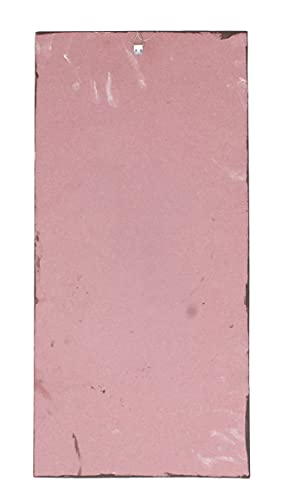 Image of Ethnics of Kutch Traditional Kutch Handicraft Mud-Mirrorwork Lippan Kam Wall Art (Water and Break Resistant) - Rectangle (24 Inch x 12 Inch) - (Cream - LKT-0403)