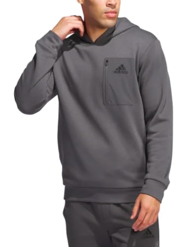 adidas Men’s Regular Fit Kangaroo Pockets Hoodie