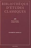 Ars: Etude Semantique de Plaute a Ciceron 9042907932 Book Cover