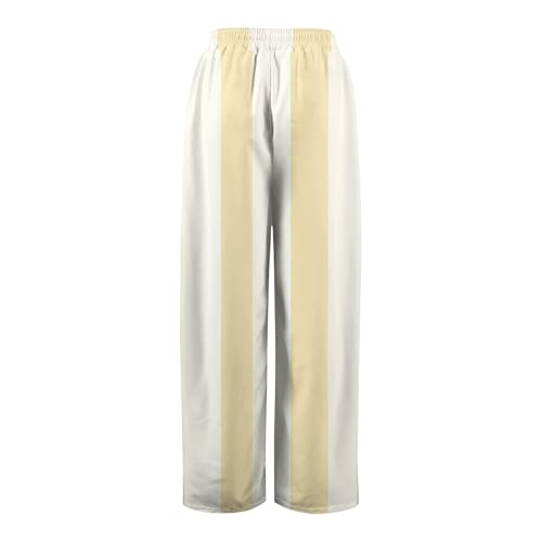 Travel Pants Women Casual Boho Print Elastic High Waist Drawstring Pockets Palazzo Trousers Flowy Beach Wide Leg Pants2