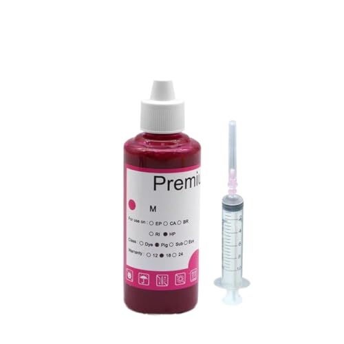Encre pigmentée magenta 100ML pour imprimantes HP OfficeJet Pro et DesignJet