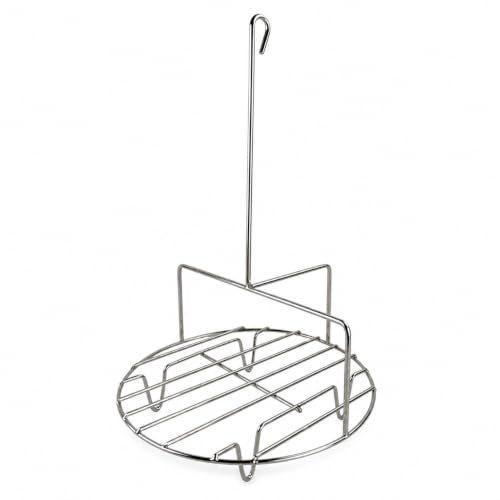 Asador de pollos de acero inoxidable con diseño robusto estilo barril 2