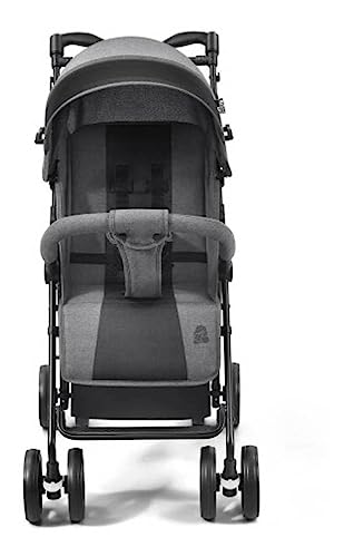 Multikids Baby Carrinho Passeio Flick 0-15Kgs Preto Com Cinza Bb445