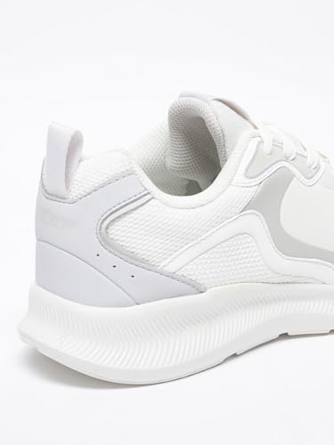 Image of XTEP Lace up Style, IPR (Mix of EVA & Rubber Material), Superior Comfort, Extra Grip, Synthetic Leather Upper, Textured Pattern Running Shoes for Men
