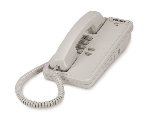 Teléfono Corded Cortelco Pearl Gray Patriot II miniatura 1