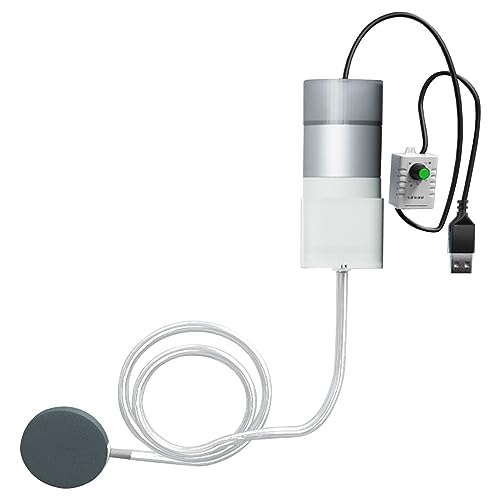 Azxcvbnm Pompes à air USB portables pour aquarium - Compresseur d'air - Aérateur portable - Accessoires d'aquarium
