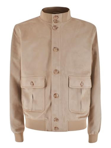 Veste Homme Beige Yes Zee, restez protégé du vent avec élégance