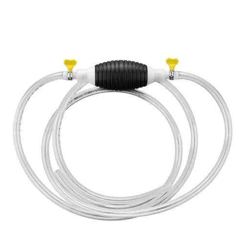 NADCFN Depósito de Combustible Extractor de Combustible de Emergencia para Coche, Manguera de sifón Universal, Manual presurizada,1 ud. Bidón de Gasolina