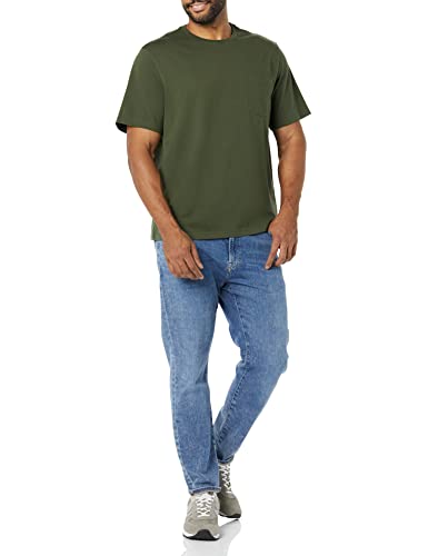 Image of Amazon Essentials Men's Short-Sleeve Crewneck Pocket T-Shirts