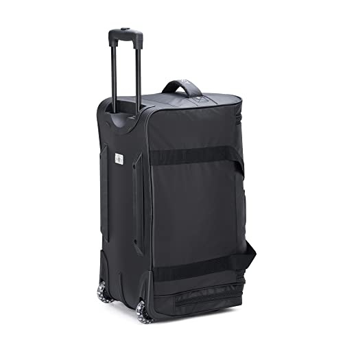 Delsey Paris Raspail Rolling Wheeled Duffle Bag, Black, 28-Inch #TOP4