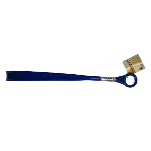 4 Pc Plastic Shoehorns Large Sturdy Flexible Shoe Horn Handle 18.5'' Extra Long, Blue #TOP2