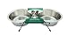 Dogit Stainless Steel Double Dog Diner, Dog Bowl Set with Metal Stand for Elevation, Large