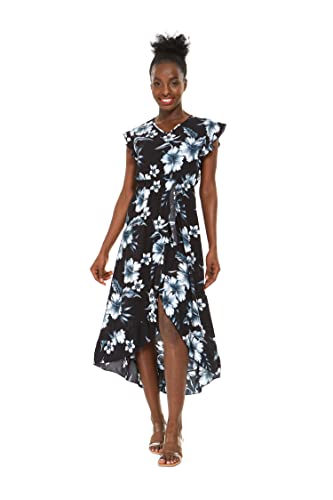 Image of Hawaii Hangover Family Matching Hawaiian Clothes, Midnight Bloom | Family matching Hawaiian outfits, Midnight Bloom, lightweight rayon, machine washable, tropical floral print, luaus, cruises