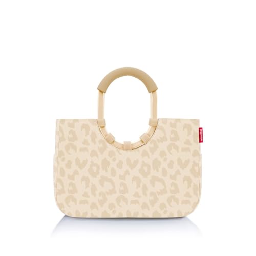 reisenthel loopshopper M leo vanilla Stabile Tasche mit praktischen Fächern aus recycelten PET-Flaschen Eleganz beim Einkaufen viel Funktion inklusive!