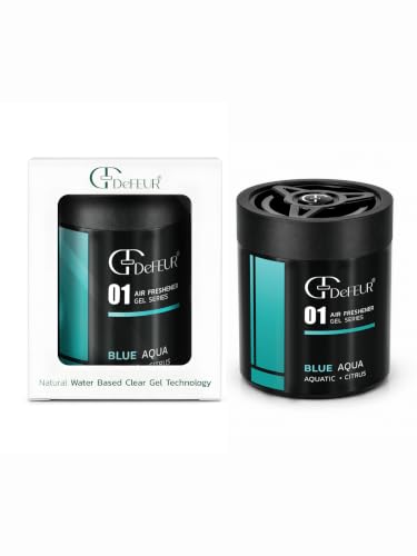Image of Blue Aqua Gel Car Perfume | 140g Leakproof Air Freshener | Aqua Scent Car Perfume | Long-Lasting 45 Days | Premium Car Accessories