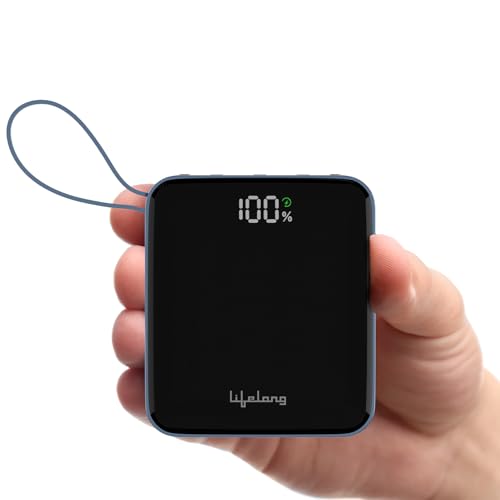 Lifelong Pulse 10000 mAh Fast 22.5 W Cable Included Compact Size Power Bank with 4 Input/Output Port (Lithium Polymer, Fast Charging, Quick Charge 3.0 for Mobile, Earbuds, Smartwatch, Speaker, Tablet) (B0D7VKXJHH) Amazon Price History, Amazon Price Tracker