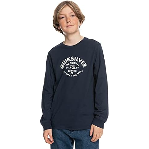 Camiseta deportiva de manga larga Quiksilver Azul Cover