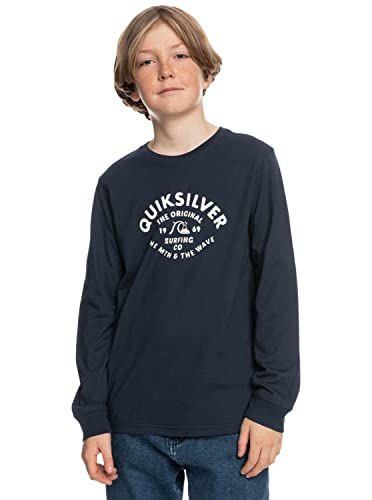 Quiksilver Garçon Quiksilver™ - Bleu T shirt, Navy Blazer, 14 ans EU Cover